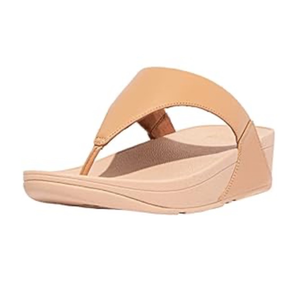 FitFlop Lulu sandal size 8 in tender blush (light tan)